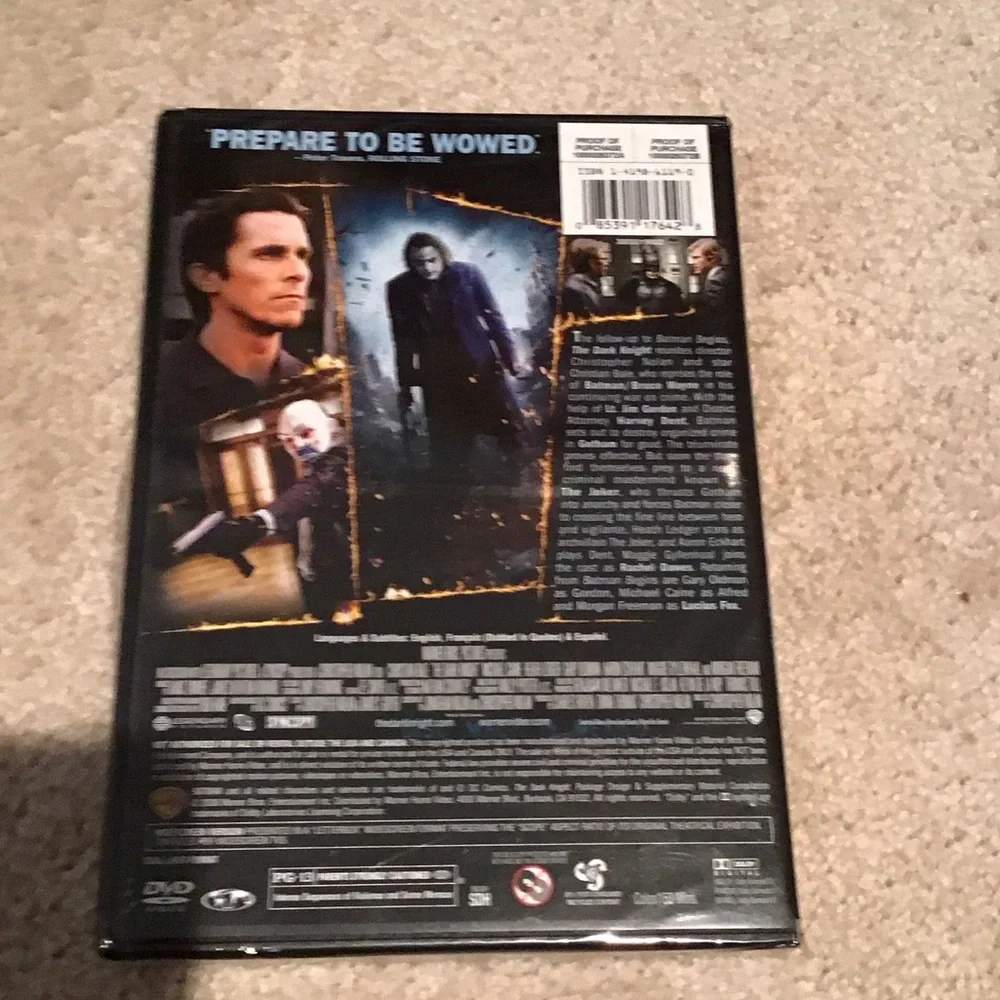 The Dark Knight Widescreen Edition DVD Sealed - 5 for $5 - Picture 2 of 3